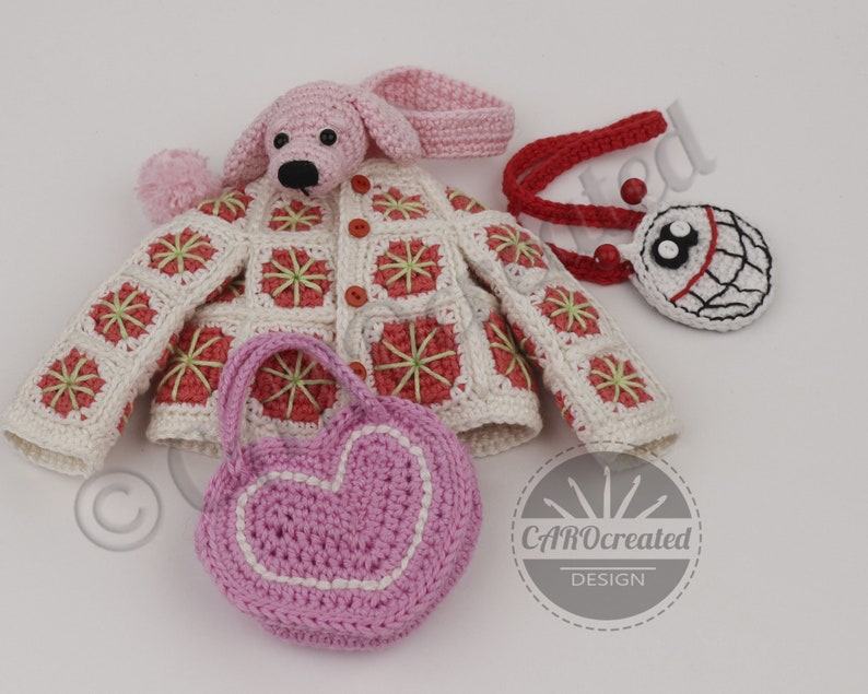 Crochet pattern CAROcreated for the amigurumi doll KAMI digital crochet pattern image 10