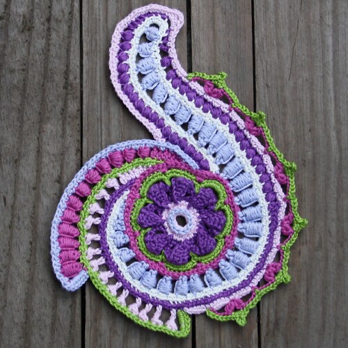 Rippled Lace Rectangular Shawl CROCHET PATTERN Digital PDF | Etsy