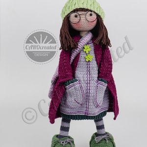 Crochet pattern CAROcreated for the amigurumi doll JETTE digital crochet pattern pdf image 6