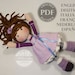 see more listings in the PDF - Doll Pattern section