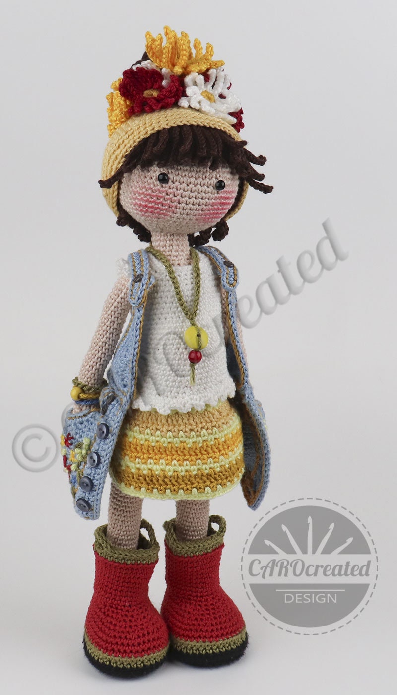 Crochet Pattern for Doll KAYLA Pdf deutsch English - Etsy Canada