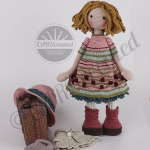 Amigurumi Crochet Doll Pattern, Doll PIA, pdf Deutsch, English, Français, Nederlands, Español, Italiano image 8