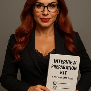 Kit de preparación para entrevistas / Guía de preparación para entrevistas / Consejos para entrevistas de trabajo digitales / Lista de verificación para currículum y carta de presentación / Orientación profesional (PDF)