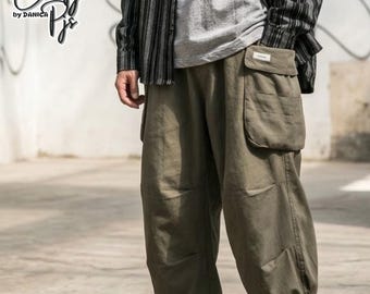 Cargo Jogger Pants | Oversized Utility Trousers | Daily Wear | Urban Streetwear Style