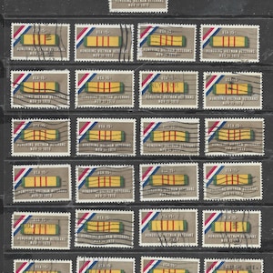 25 anciens combattants du Vietnam d'occasion timbres-poste américains à des fins artisanales * Hommage aux anciens combattants du Vietnam