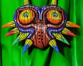 Majora's Mask: 3D-geprint Zelda-displaymasker met standaard