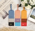 Personalized Vegan Leather Luggage Tags, Wedding Party Favors,Engraved Monogram Luggage Tags,Custom Luggage Tags,Suitcase Tags,Travel Gifts. product logo