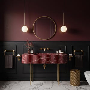 Fluted-marble-sink_red-marble_console-sink_marble-sink-and-base_vanity-top-sink_bathroom-vanity_luxury-bath_stone-bathroom-sinks_marble-handmade_powder-room-vanity_interior-design_modern-bathroom_sink-marble
