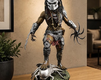 Hand-Painted Custom Predator Figure