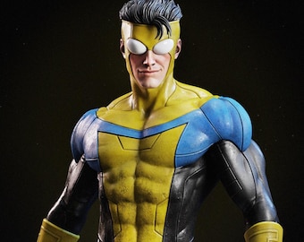 Mark Grayson Invincible Collectible Figure | Detailed Hand-Painted Teen Superhero Sculpture