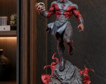 Thragg Invincible Collectible Figure | Detailed Hand-Painted Viltrumite Empire Leader Sculpture