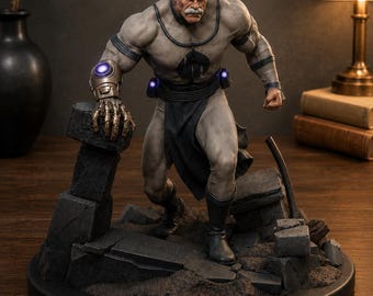Conquest Invincible Collectible Figure | Detailed Hand-Painted Viltrumite Warrior Sculpture