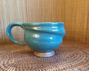 Tourmaline Handthrown 7 oz Mug  C160