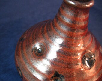 Pottery: Belly Buttons- Functional Stoneware Vase CV101