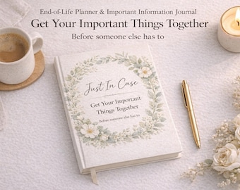 Legacy Journal | End of Life Planner | Important Information Organizer