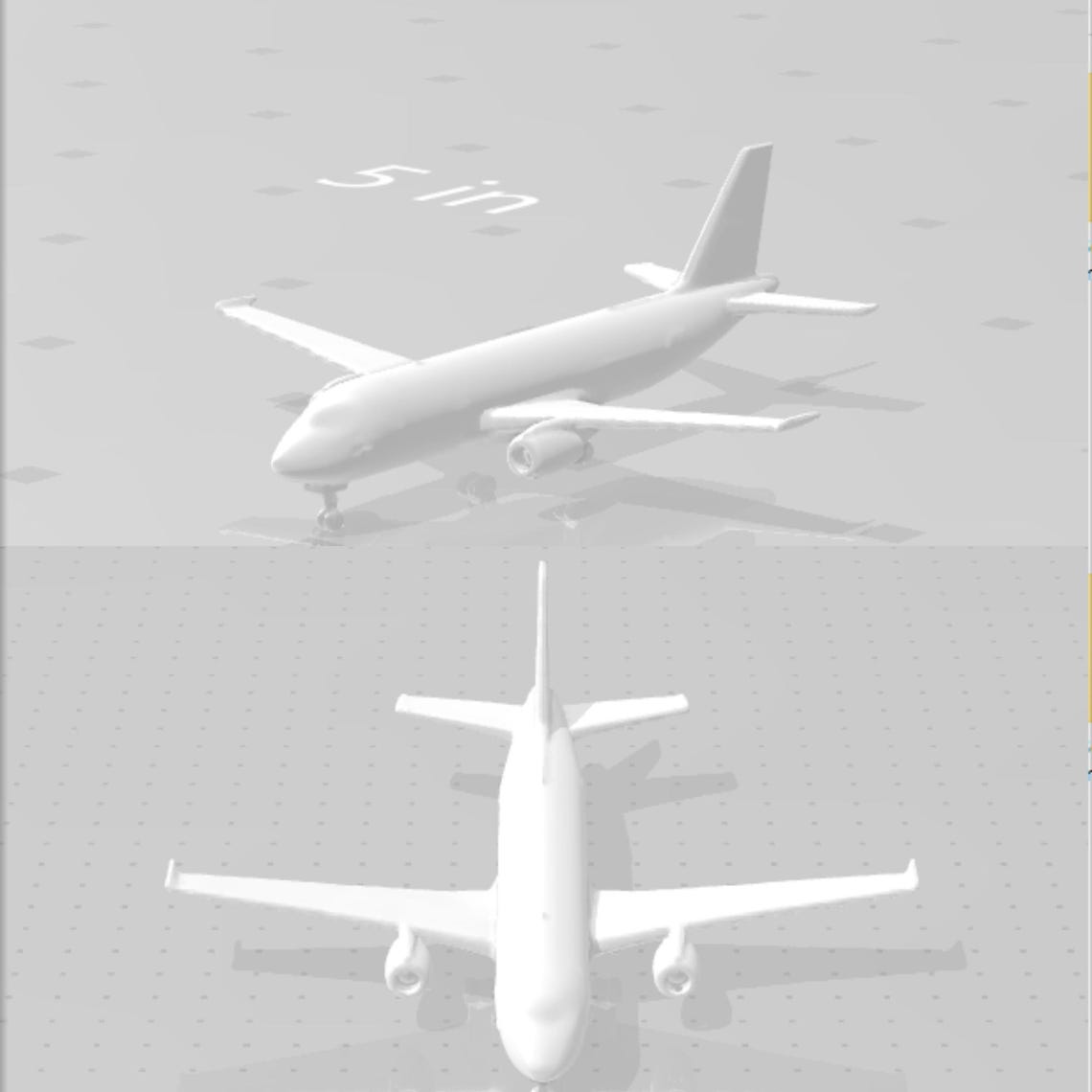3D Printable Model Airplane Bundle STL Files for Instant Download