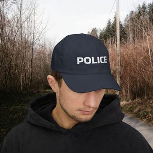 Police Baseball Cap, Thin Blue Line Hat for Law Enforcement, Adjustable Police Officer Gift, Tactical Outdoor Patrol Hat  Why it works: