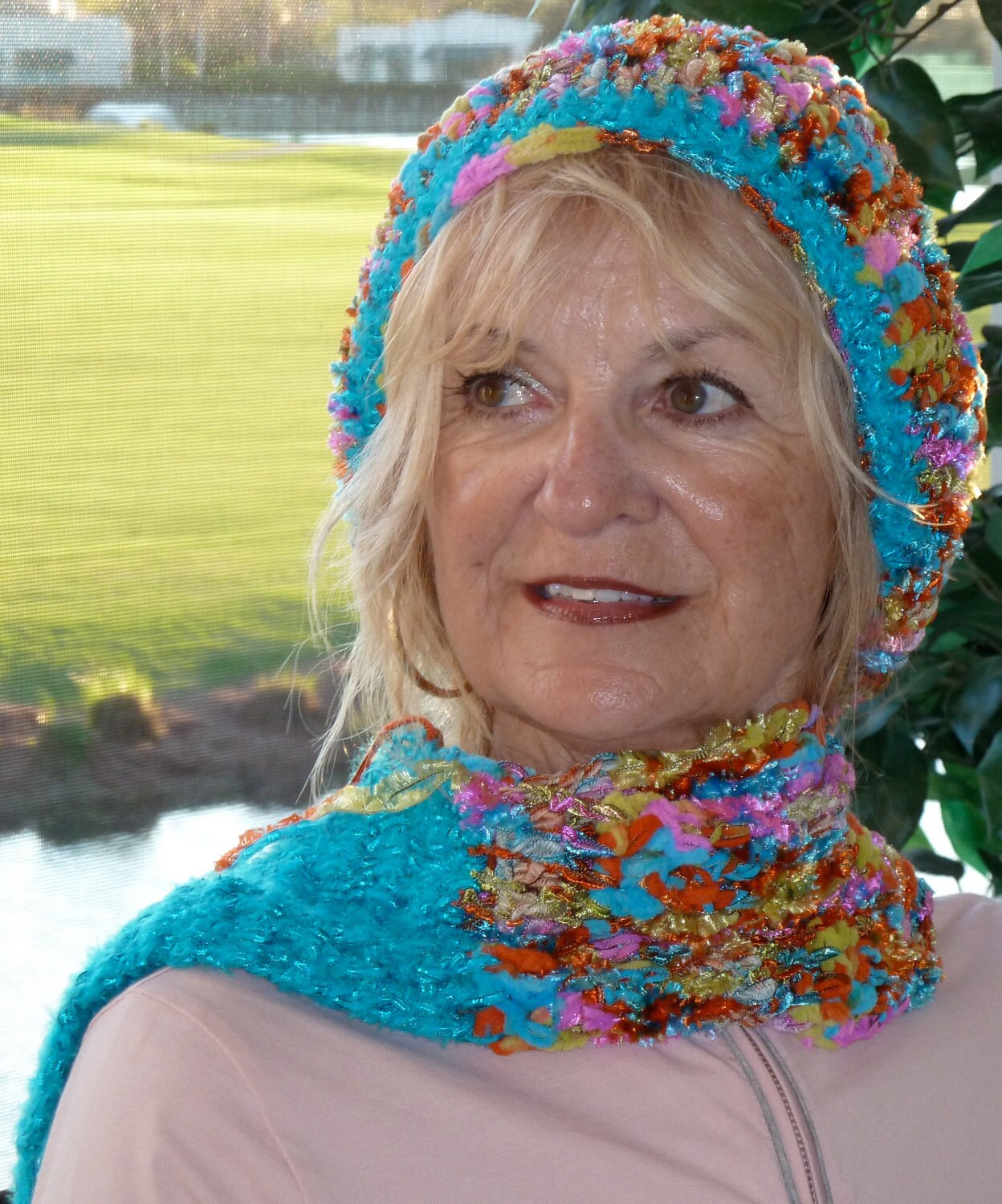 Bohemian accessories crochet hat scarf handmade crochet hat | Etsy