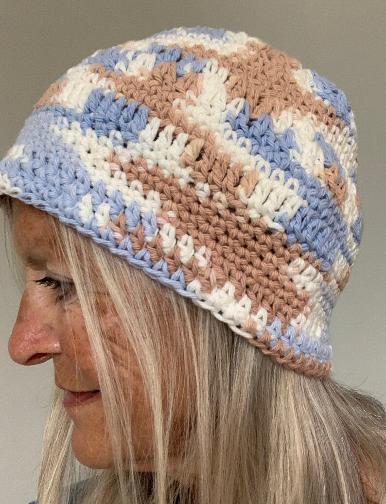 Unique Cotton Hat / One of a Kind Hat / Skull Cap image 9