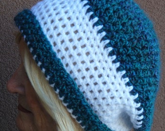 Handmade crochet hat / winter hat / winter accessories / women's slouchy hat