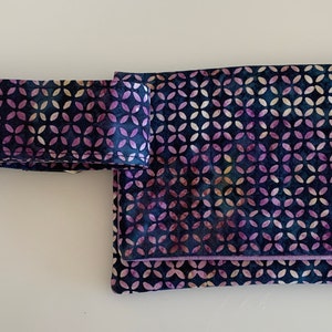 Monedero tipo bandolera / Monedero para iPhone / Monedero pequeño de tela / Morado / Envío gratuito