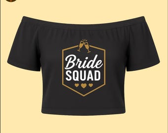 Bride Squad SVG | Bridal Party Shirt Design (Digital Download)