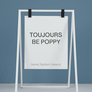 Custom A-Frame Sidewalk Sign – Freestanding Outdoor Business Sign – Personalized Sandwich Board for Storefront, Cafe, or Event Display