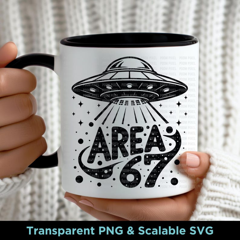 Area 67 UFO Meme PNG SVG, Funny Social Trending Gen Alpha Slang, Alien ...