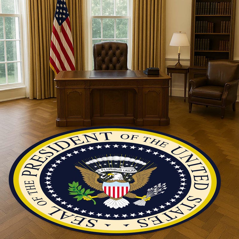 White Black Office Rug - Etsy