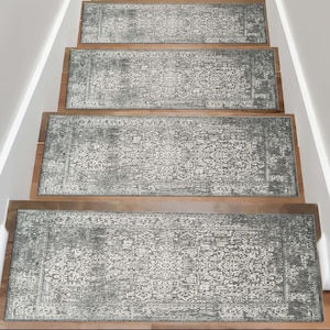 Stair Rug, Stair Mat, Stair Tread, Non-Slip Rug, Vintage Style Rug, Stair Carpet, Rug for Stairs, Carpet Runner, Stair Protector, Home Decor