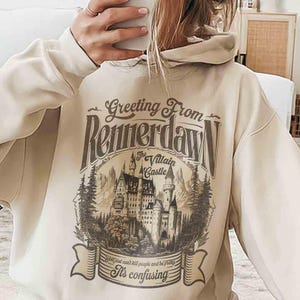 Villain Assistant Vintage Hoodie, Greeting From Rennedawn Shirt, Villain Lover Tee, Funny Gift For Romantasy Book Lover Sweatshirt