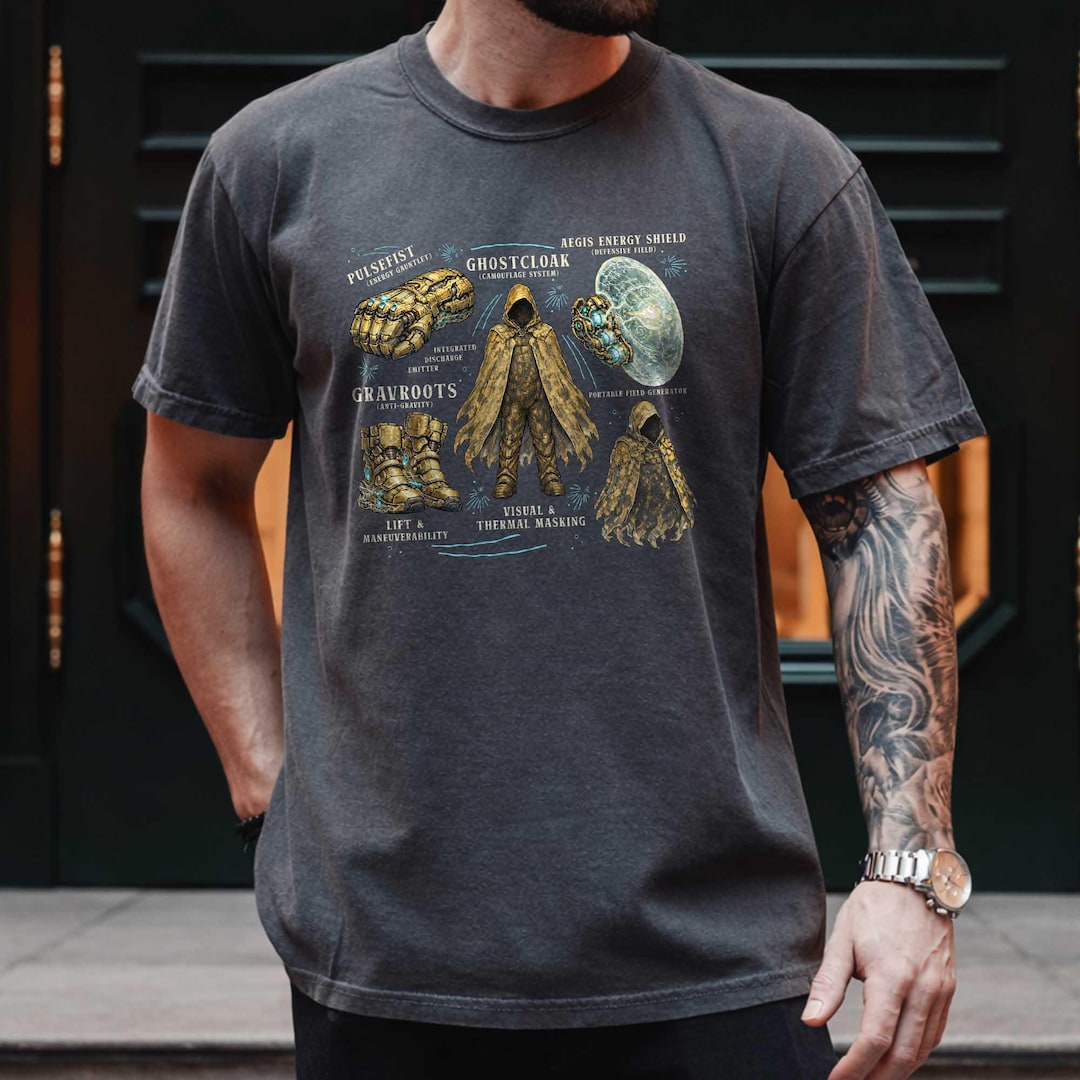 Red Rising Razor Weapon System Comfort Colors Shirt – Sci-fi Fiction ...