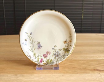 K&A Krautheim Cake Plate: Bavaria Wiesengrund Porcelain, Scène K
