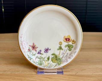 K&A Krautheim Cake Plate: Bavaria Wiesengrund Porcelain, Scène J