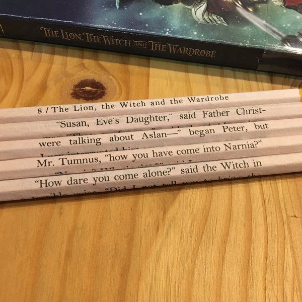 The Lion The Witch and The Wardrobe Wrapped Pencil Set