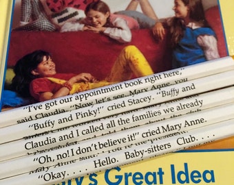 The Baby-Sitters Club Wrapped Pencil Set