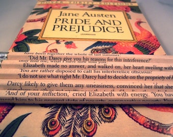 Pride and Prejudice Wrapped Pencil Set