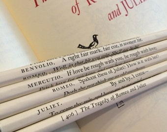 Romeo and Juliet Wrapped Pencil Set