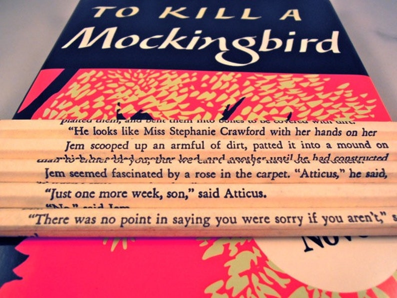 To Kill a Mockingbird Wrapped Pencil Set image 1
