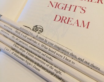 Midsummer Night's Dream Wrapped Pencil Set