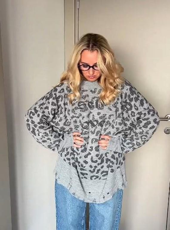 Pullover zum Selbermachen – Übergroßer Strickpullover mit