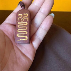 Lightning-Struck Jujube Wood Tianyi Token: Taoist Talisman for Protection & Wealth-Customizable Consecration Service