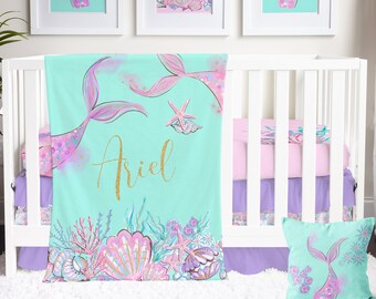 Mermaid crib bedding target 2025