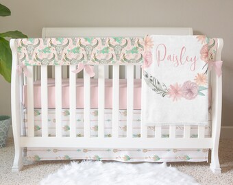 Skull Crib Bedding Etsy