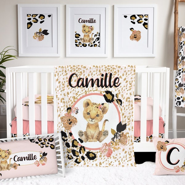 Leopard Baby Bedding Etsy