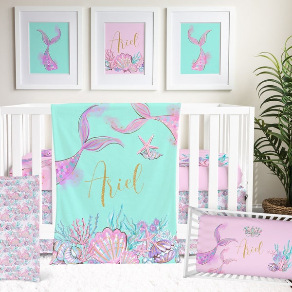 Mermaid Nursery Etsy