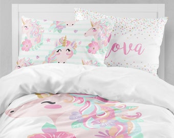 unicorn bedding bedroom decor