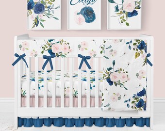 flower crib bedding