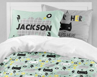 Modern Kids Bedding Etsy