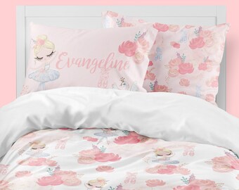 bedding set girls room ballerina comforter duvet cover twin queen king toddler bedding personalized ballerina room decor pink - Toddler Bedding For Girls bedding set girls room ballerina comforter duvet cover twin queen king toddler bedding personalized ballerina room decor pink - Toddler Bedding For Girls